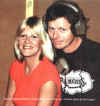 Bonnie and Delbert McClinton, recording "Givin' It Up For Your Love"