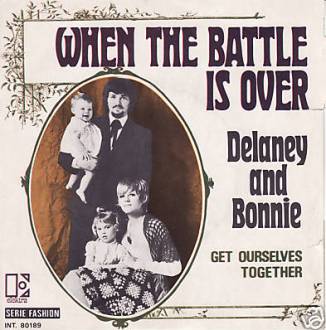 Picture sleeve for When The Battle Is Over