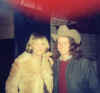 Bonnie with Peter Cross, Manchester 1976