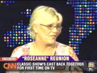 Bonnie on the Roseanne reunion, Larry King Live, CNN, 2005