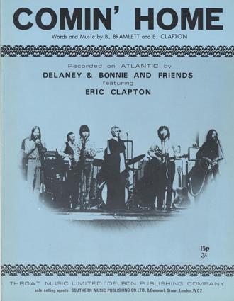 Sheet music cover for  Comin' Home