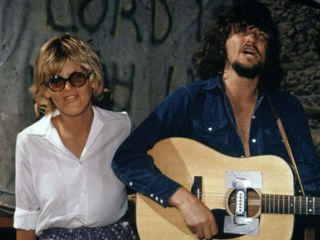 Delaney and Bonnie on the set of Vanishing Point