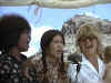 Merry Clayton, Rita Coolidge and Bonnie singing in the film in Vanishing Point (1) 