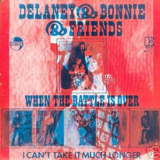 Picture sleeve for When The Battle Is Over